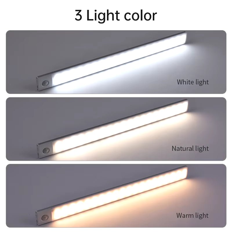 Motion Sensor Light Wireless LED Night Light USB Rechargeable Night Lamp Cabinet Wardrobe Lamp under Backlight for Kitchen Led - Verve & VerseMotion Sensor Light Wireless LED Night Light USB Rechargeable Night Lamp Cabinet Wardrobe Lamp under Backlight for Kitchen Led