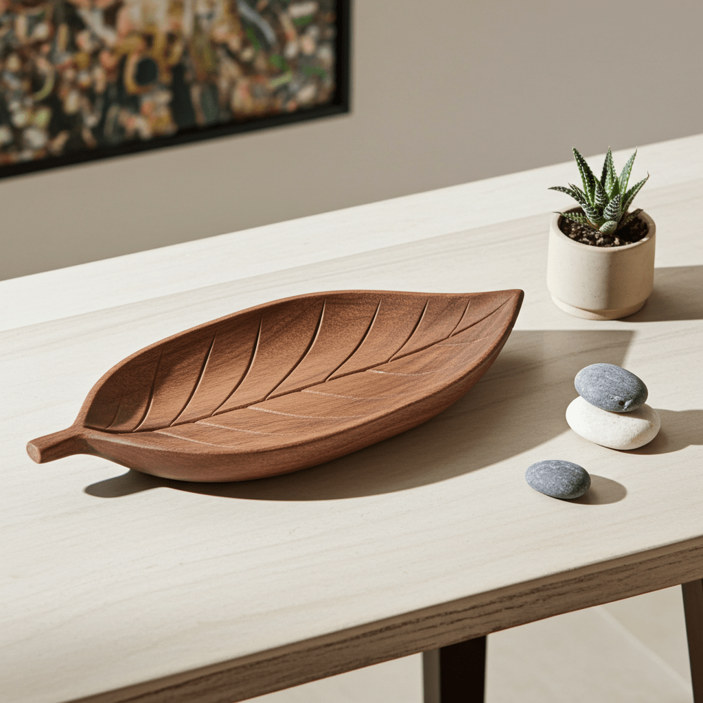 Leaf Whisper Tray - Verve & VerseLeaf Whisper Tray