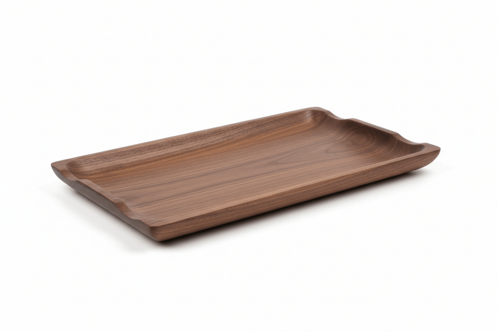 Luxe Walnut Tray – Premium Serving Tray - Verve & VerseLuxe Walnut Tray – Premium Serving Tray