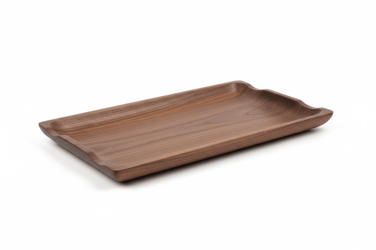 Luxe Walnut Tray – Premium Serving Tray - Verve & VerseLuxe Walnut Tray – Premium Serving Tray